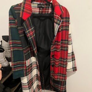 Current Mood Plaid Jacket (NWOT)